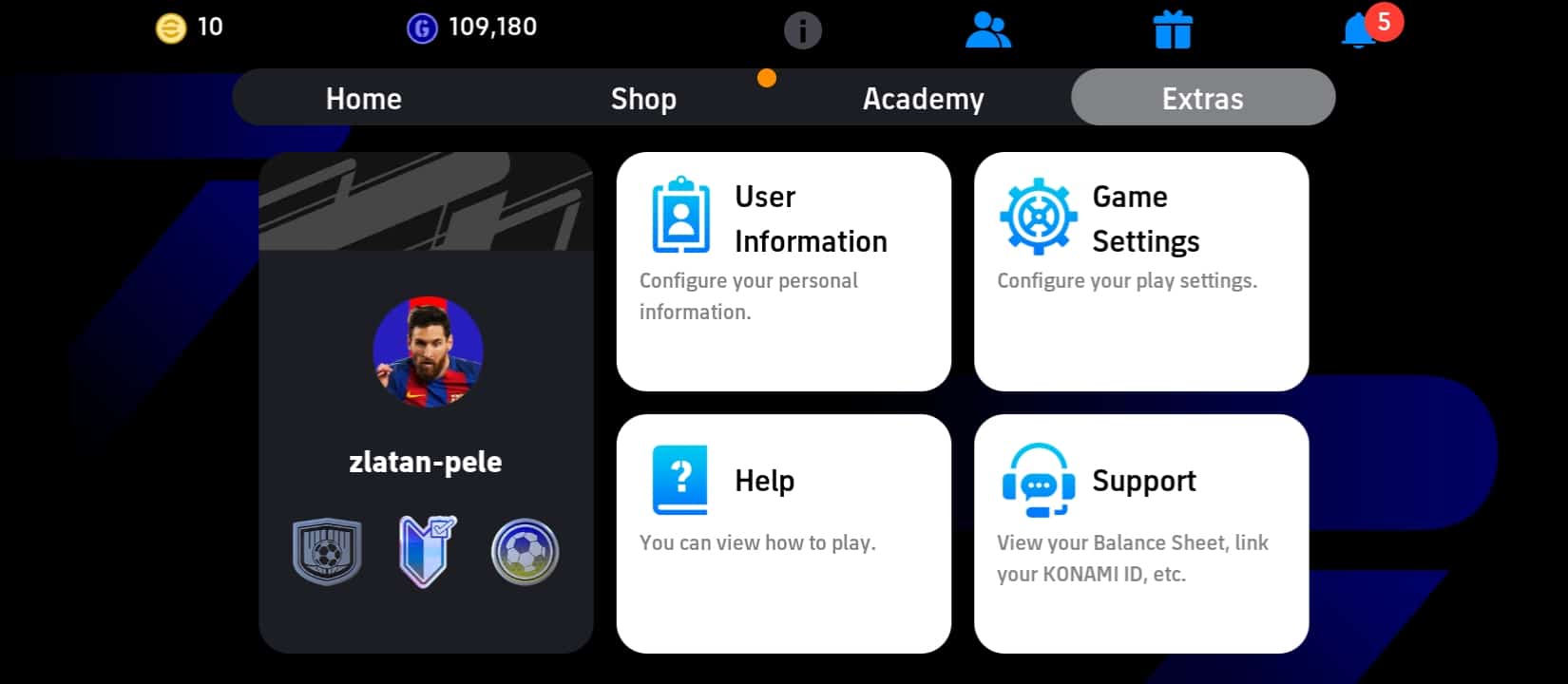 اکانت ای فوتبال با 10 سکه کد 855323 3 اکانت ای فوتبال با 10 سکه کد 855323 - Image 3