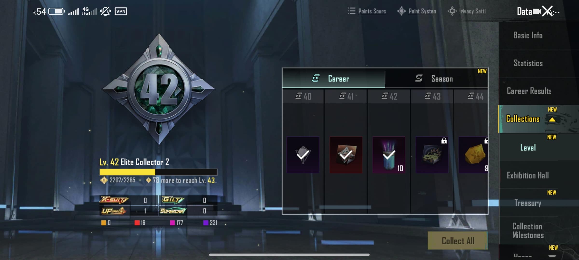 اکانت پابجی موبایل لول 70 کد 51652 4 اکانت پابجی موبایل لول 70 کد 51652 - Image 4