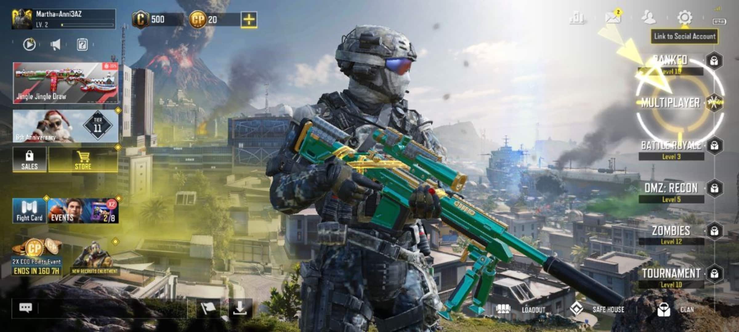 اکانت کالاف دیوتی موبایل لول 3 ریجن هند کد 756581 2 اکانت کالاف دیوتی موبایل لول 3 ریجن هند کد 756581 - Image 2