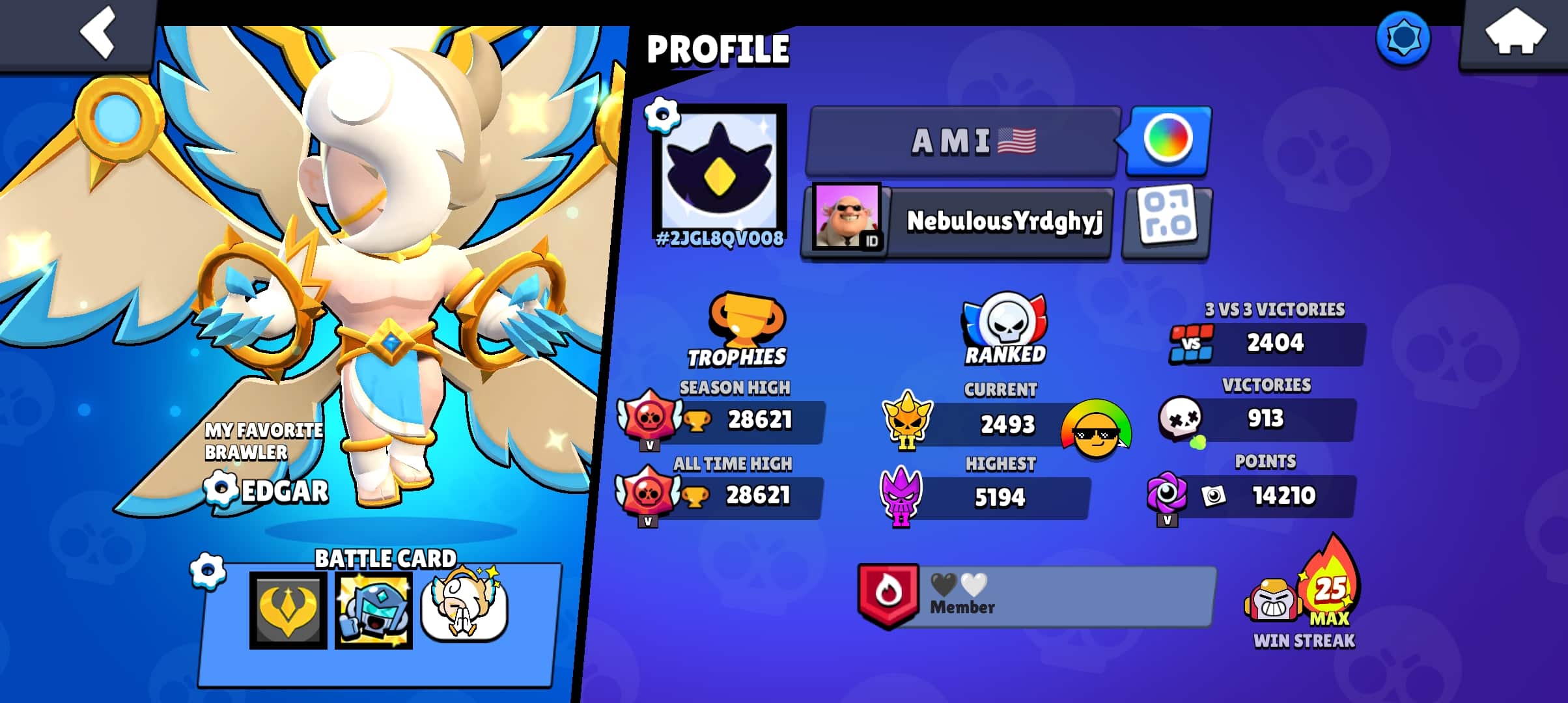 اکانت براول استارز کاپ 28621 کد 41030 2 اکانت براول استارز کاپ 28621 کد 41030 - Image 2