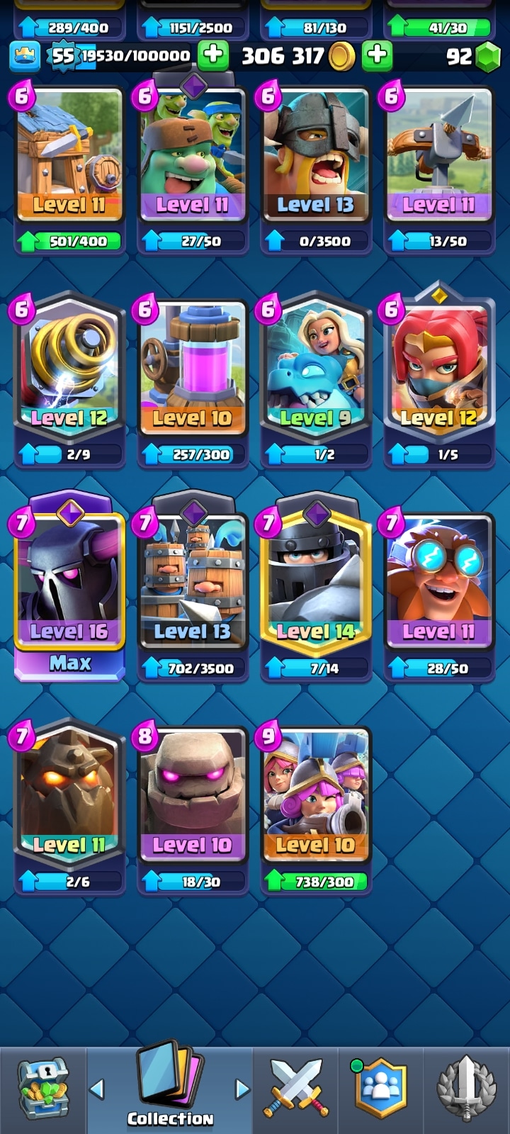 اکانت کلش رویال لول 55 کد 32774 4 اکانت کلش رویال لول 55 کد 32774 - Image 4