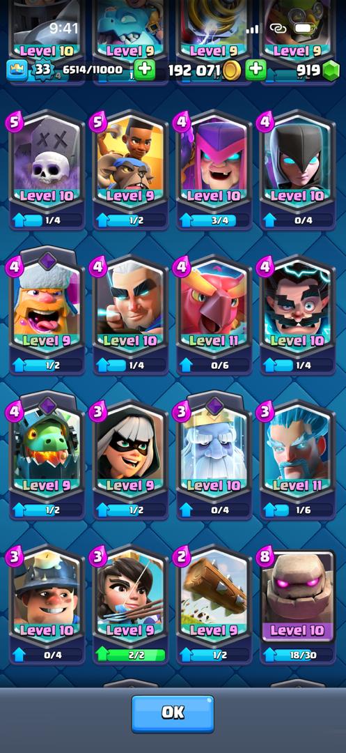 اکانت کلش رویال لول 33 کد 32679 6 اکانت کلش رویال لول 33 کد 32679 - Image 6