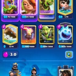 اکانت کلش رویال لول 52 کد 32793 9 photo1772214073 5