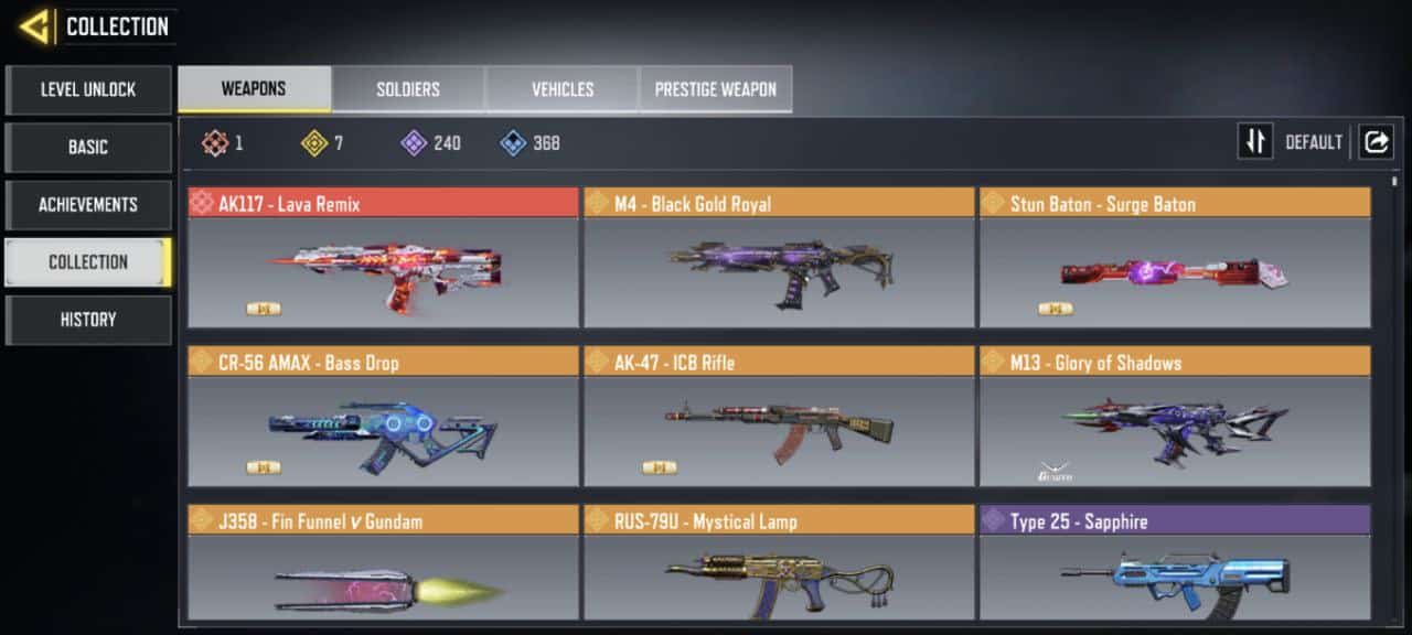 اکانت کالاف دیوتی موبایل لول 400 ریجن هند کد 755099 | تحویل آنی 2 اکانت کالاف دیوتی موبایل لول 400 ریجن هند کد 755099 | تحویل آنی - Image 2