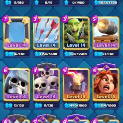 اکانت کلش رویال لول 58 کد 32624 | تحویل آنی 12 photo 2026 02 19 12 47 06