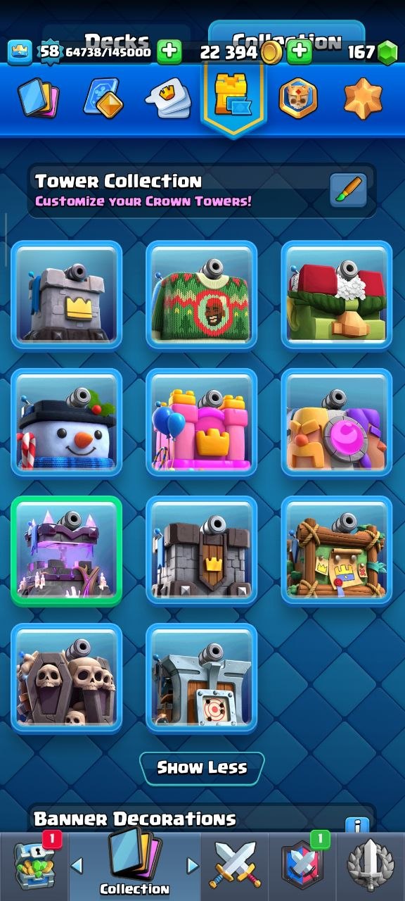 اکانت کلش رویال لول 58 کد 32624 | تحویل آنی 7 اکانت کلش رویال لول 58 کد 32624 | تحویل آنی - Image 7