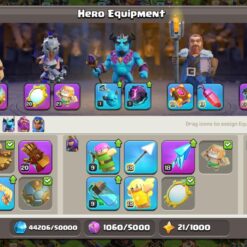 اکانت کلش اف کلنز تاون هال 18 لول 209 کد 115335 | تحویل آنی 16 photo 2026 02 19 12 47 59