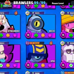 اکانت براول استارز کاپ 50200 کد 41018 13 سوپر ریر مکس