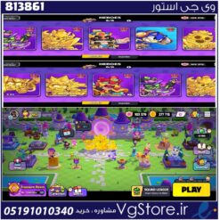 اکانت بازی اسکواد باسترز squad Busters لول 135 کد 813861