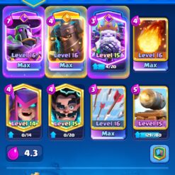 اکانت کلش رویال لول 1483 کد 32851 9 Screenshot 2026 05 31 17 53 43 125 com.supercell.clashroyale