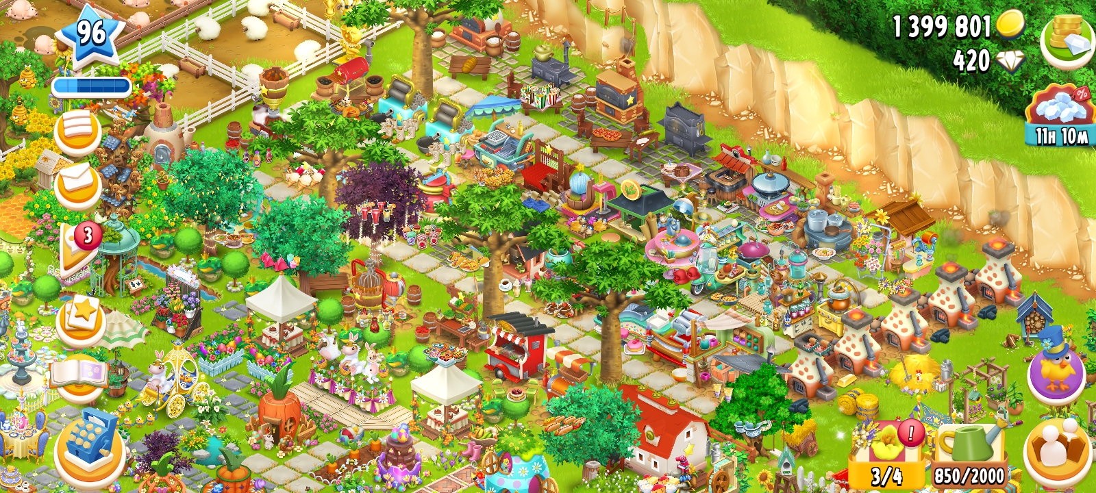 اکانت بازی Hay day لول 96 کد 813902 2 اکانت بازی Hay day لول 96 کد 813902 - Image 2