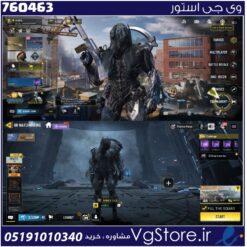 اکانت کالاف دیوتی موبایل لول 16 ریجن هند کد 760463