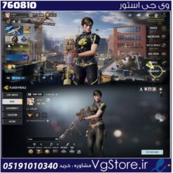 اکانت کالاف دیوتی موبایل لول 203 ریجن هند کد 760810