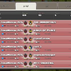 خرید کلن کلش لول 9 وارلیگ بدون رتبه بندی کد 400693 6 Clash of Clans 2026 06 16 16 23 223