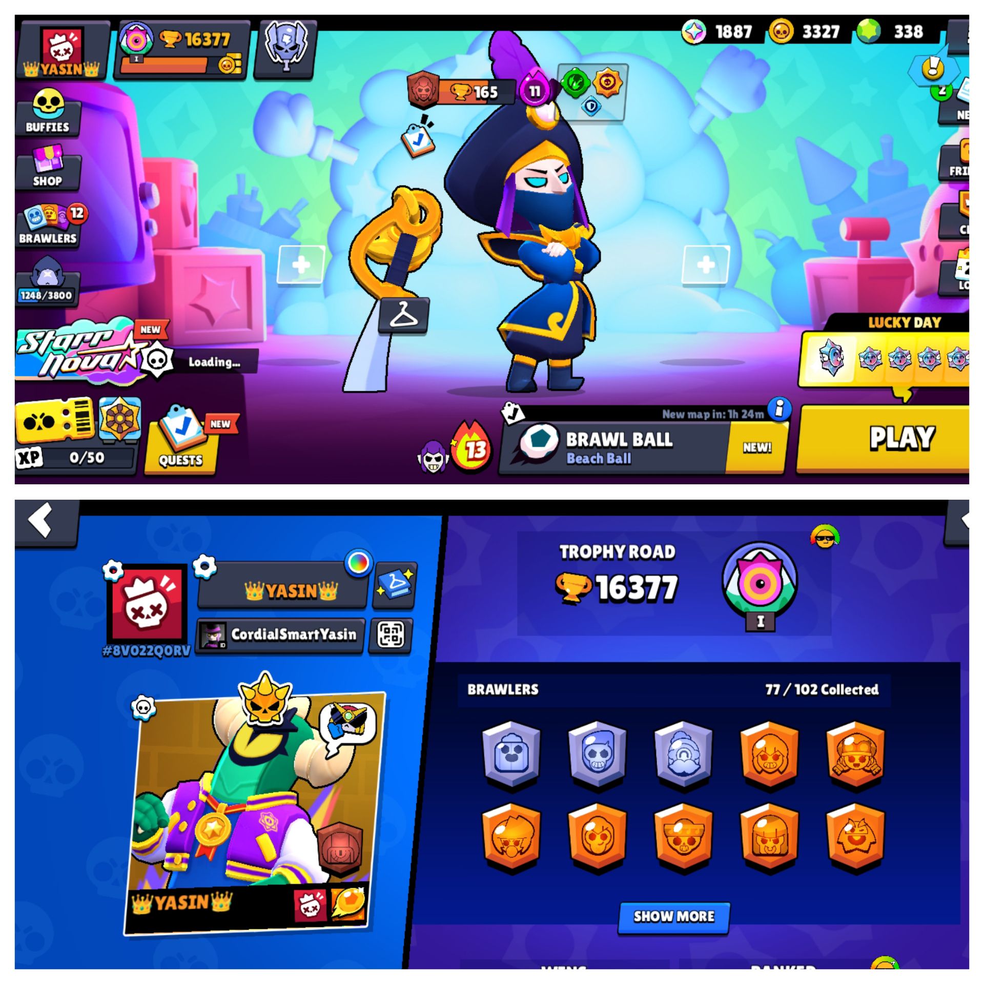 اکانت براول استارز کاپ 16000 کد 41047 2 اکانت براول استارز کاپ 16000 کد 41047 - Image 2