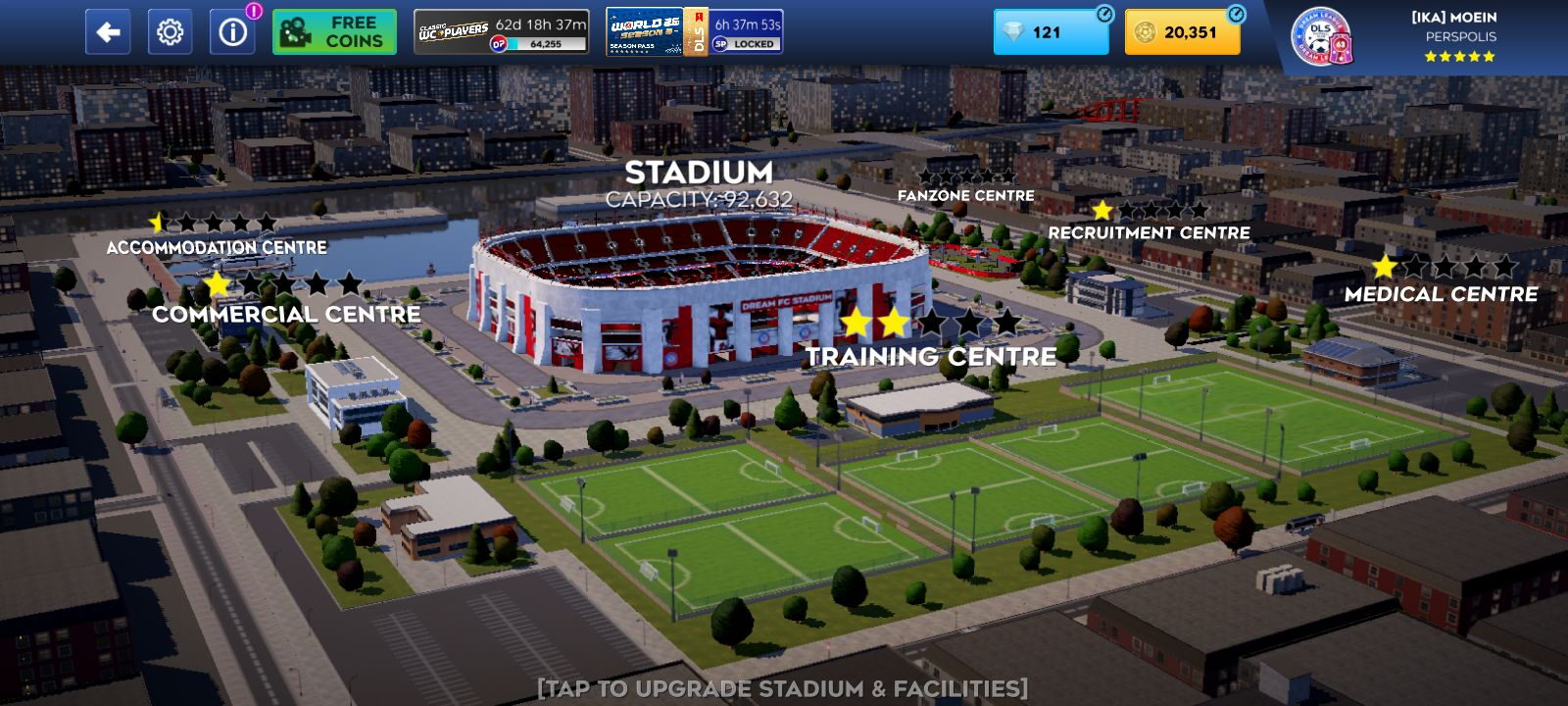 اکانت بازی Dream league soccer لول 63 کد 814412 5 اکانت بازی Dream league soccer لول 63 کد 814412 - Image 5