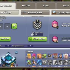 اکانت کلش اف کلنز تاون هال 13 لول 89 کد 117437 10 IMG 20260630 174345 478