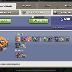 اکانت کلش اف کلنز تاون هال 11 لول 90 کد 117276 11 IMG 3989