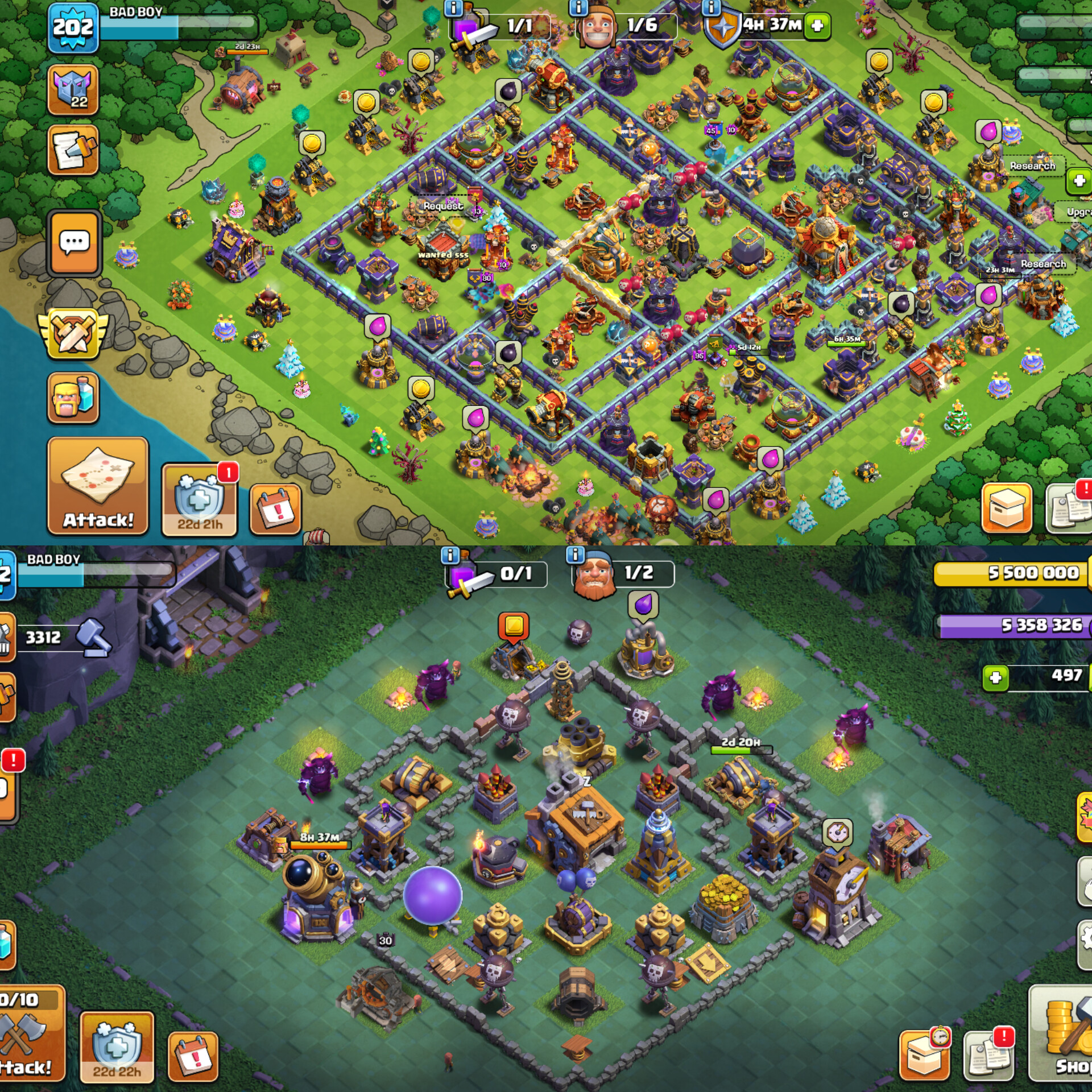 اکانت کلش رویال لول 15 کد 32987 3 اکانت کلش رویال لول 15 کد 32987 - Image 3