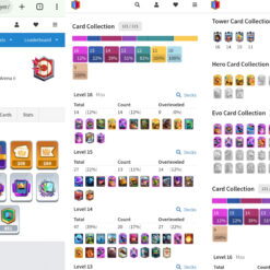 اکانت کلش رویال لول 1736 کد 33234 9 InShot 20260619 224745062