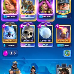 اکانت کلش رویال لول 1400 کد 32880 9 Screenshot 2026 06 02 18 56 59 232 com.supercell.clashroyale