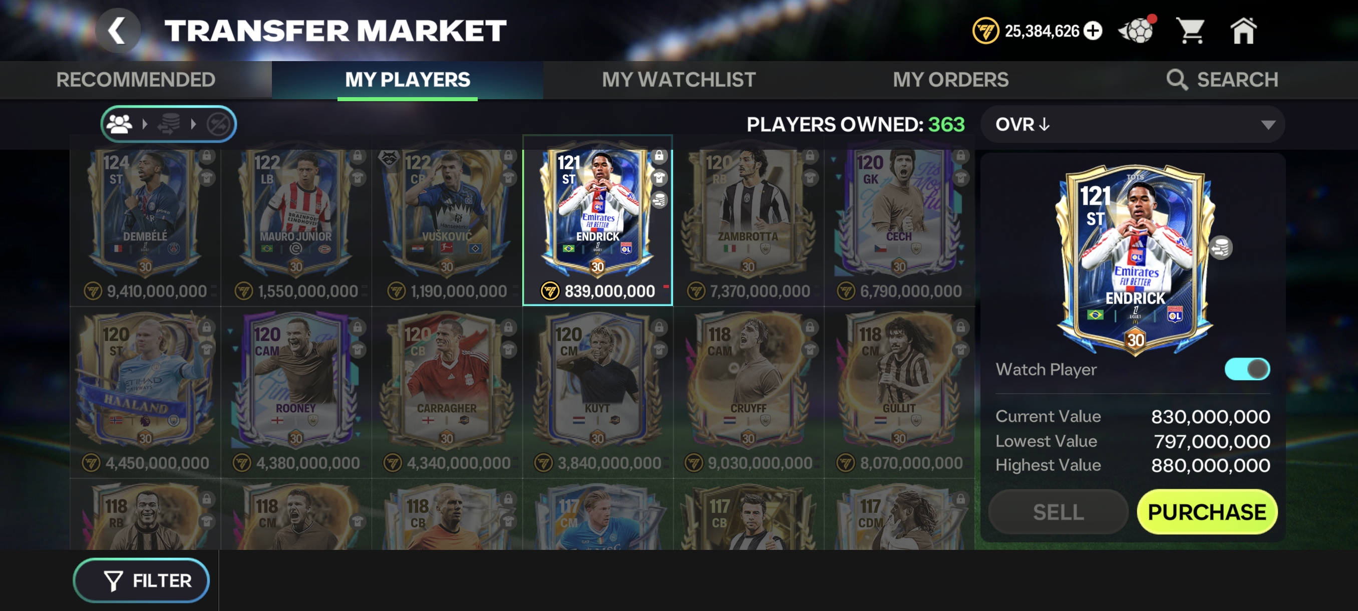اکانت بازی FC mobile لول 140 کد 813963 4 اکانت بازی FC mobile لول 140 کد 813963 - Image 4