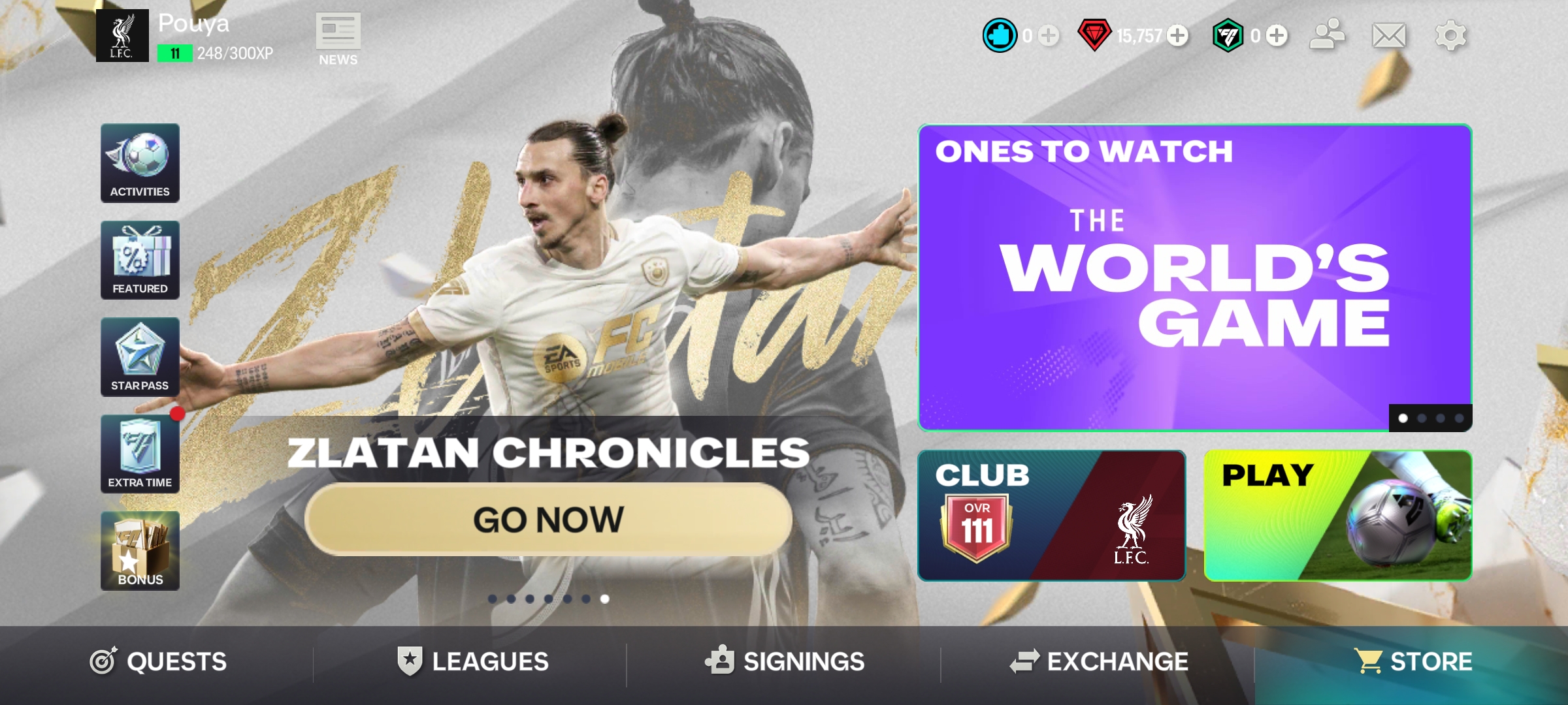اکانت بازی FC Mobile لول 11 کد 813986 2 اکانت بازی FC Mobile لول 11 کد 813986 - Image 2