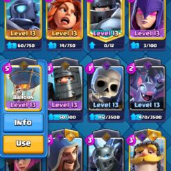 اکانت کلش رویال لول 1355 کد 32973 10 Screenshot 2026 06 06 22 50 27 213 com.supercell.clashroyale