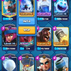 اکانت کلش رویال لول 52 کد 32969 10 Screenshot 2026 06 07 09 46 16 812 com.supercell.clashroyale