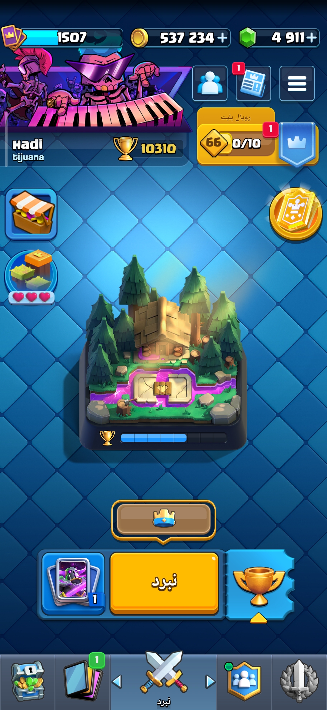 اکانت کلش رویال لول 14 کد 33000 2 اکانت کلش رویال لول 14 کد 33000 - Image 2