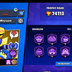 اکانت براول استارز کاپ 74000 کد 41073 9 Screenshot 2026 06 13 08 01 58 760 com.supercell.brawlstars