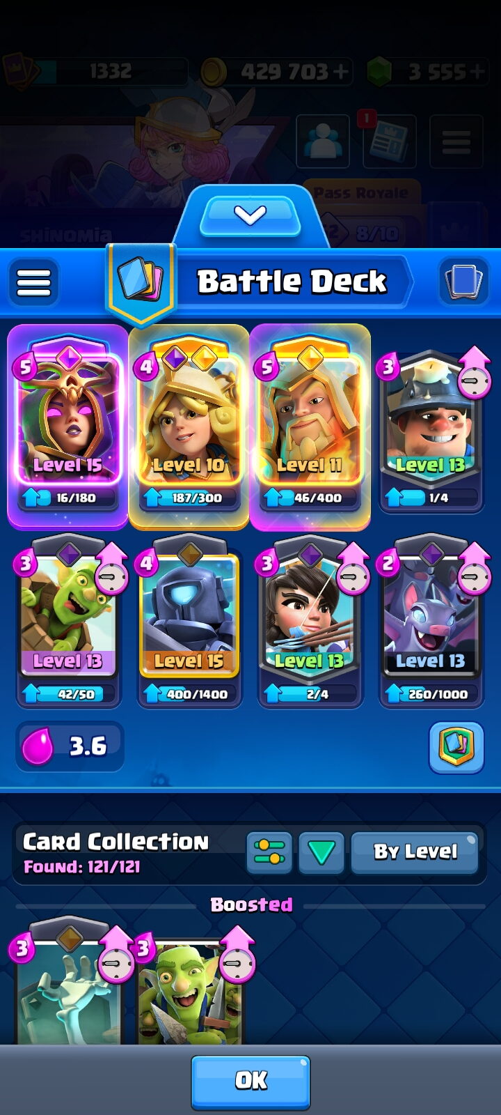 اکانت کلش رویال لول 15 کد 33301 7 اکانت کلش رویال لول 15 کد 33301 - Image 7