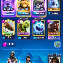 اکانت کلش رویال لول 57 کد 33134 9 Screenshot 2026 06 15 22 06 49 438 com.supercell.clashroyale