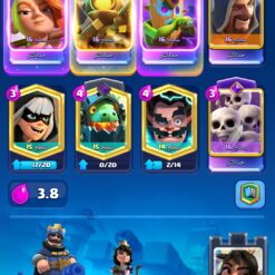 اکانت کلش رویال لول 1385 کد 33206 9 Screenshot 2026 06 19 15 42 51 384 com.supercell.clashroyale