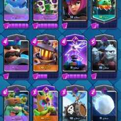 اکانت کلش رویال لول 1448 کد 33233 10 Screenshot 2026 06 20 18 39 37 424 com.supercell.clashroyale