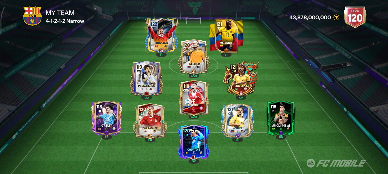 اکانت بازی fc mobile لول 82 کد 814306 2 اکانت بازی fc mobile لول 82 کد 814306 - Image 2