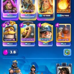 اکانت کلش رویال لول 1643 کد 33310 9 Screenshot 2026 06 25 09 36 17 849 com.supercell.clashroyale