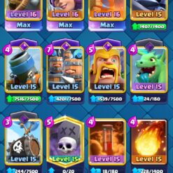 اکانت کلش رویال لول 1643 کد 33310 10 Screenshot 2026 06 25 09 36 35 696 com.supercell.clashroyale