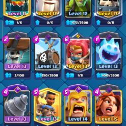 اکانت کلش رویال لول 1267 کد 33343 9 Screenshot 2026 06 27 14 44 03 555 com.supercell.clashroyale