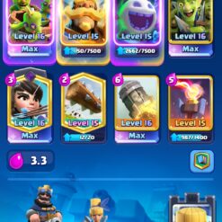 اکانت کلش رویال لول 1600 کد 32933 9 Screenshot 20260605 200907 Clash Royale