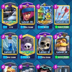 اکانت کلش رویال لول 1408 کد 32980 9 Screenshot 20260606 223230 Clash Royale