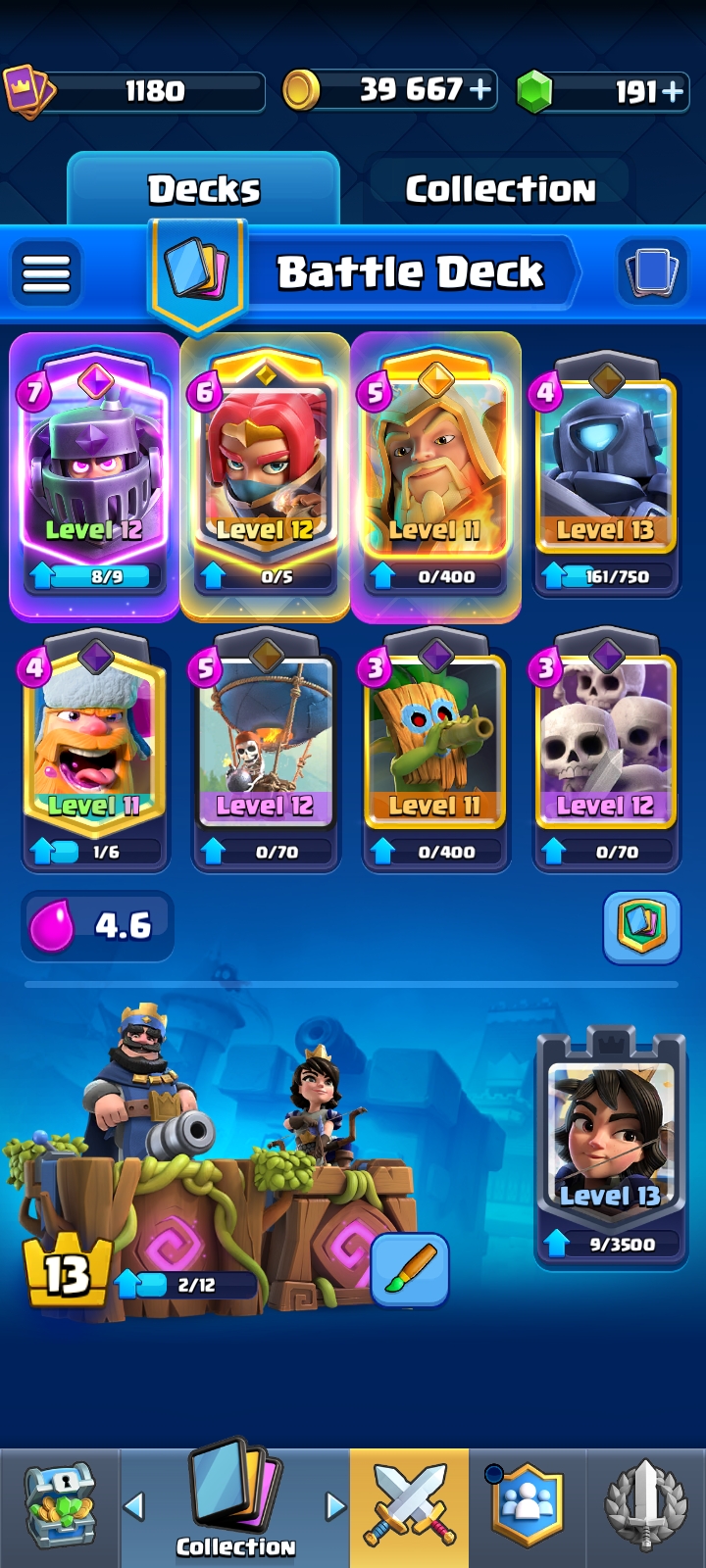 اکانت کلش رویال لول 13 کد 32994 3 اکانت کلش رویال لول 13 کد 32994 - Image 3