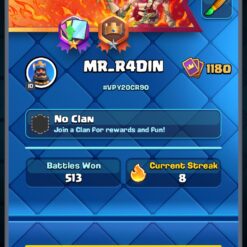 اکانت کلش رویال لول 13 کد 32994 13 Screenshot 20260608 220542 Clash Royale