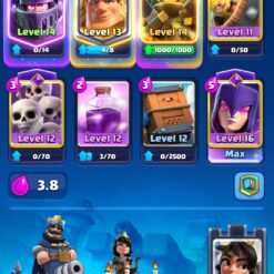 اکانت کلش رویال لول 1401 کد 33044 9 Screenshot 20260611 090606 Clash Royale
