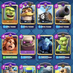 اکانت کلش رویال لول 1850 کد 33052 10 Screenshot 20260611 181041 Clash Royale