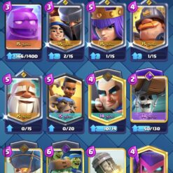 اکانت کلش رویال لول 1850 کد 33052 12 Screenshot 20260611 181228 Clash Royale