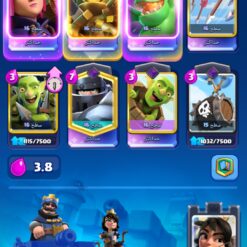اکانت کلش رویال لول 1655 کد 33110 9 Screenshot 20260614 150901 Clash Royale