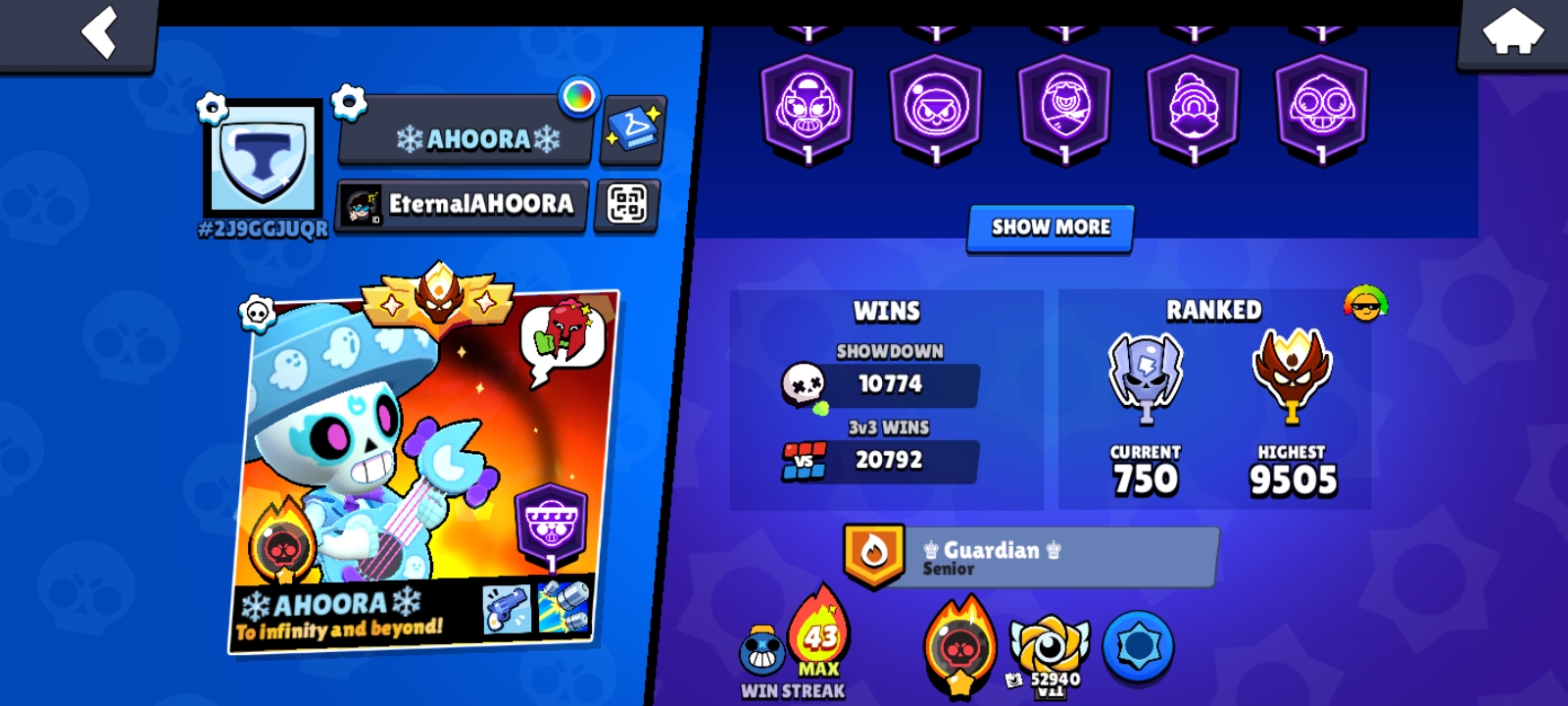 اکانت براول استارز کاپ 100000 کد 41086 2 اکانت براول استارز کاپ 100000 کد 41086 - Image 2