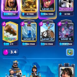 اکانت کلش رویال لول 1323 کد 33124 9 Screenshot 20260615 072153 Clash Royale