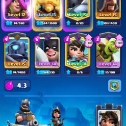 اکانت کلش رویال لول 14 کد 33169 9 Screenshot 20260617 155309 Clash Royale